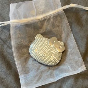 Hello Kitty Rhinestone Compact Mirror